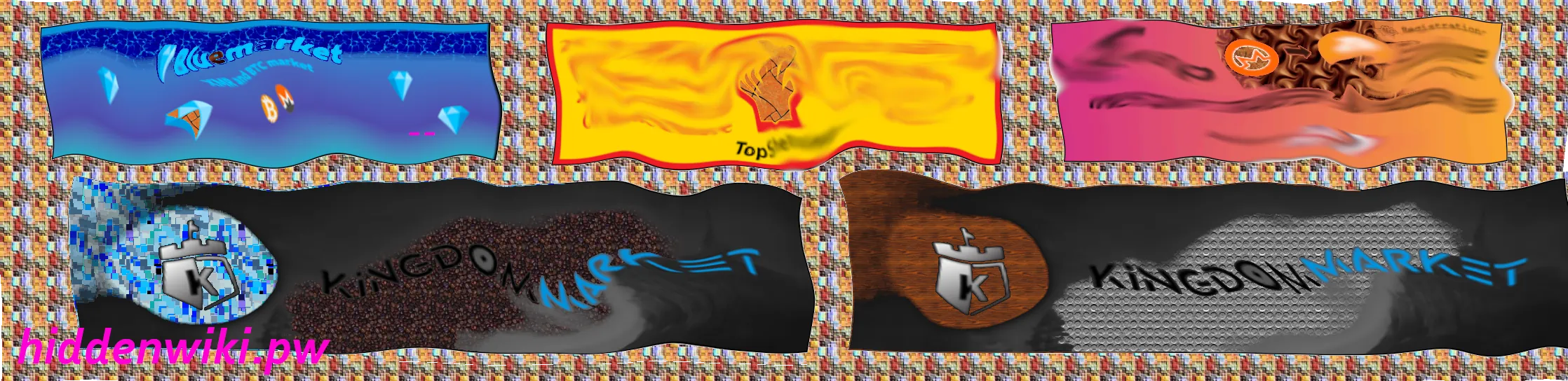 Dark web infographic